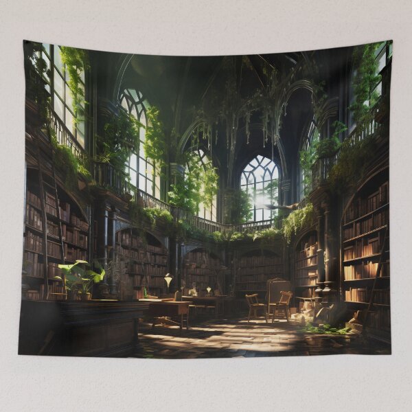 Item preview, A Sanctuary of Stories: The Enchanted Library designed and sold by oanaunciuleanu.