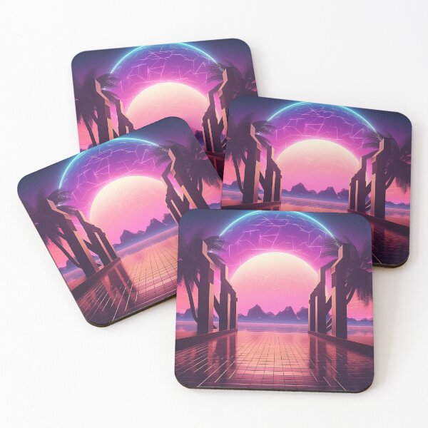 Item preview, Galactic Echo: Retro Wave Bliss designed and sold by Mullet Monkey.