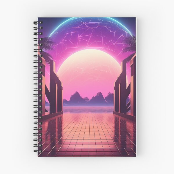 Item preview, Galactic Echo: Retro Wave Bliss designed and sold by Mullet Monkey.