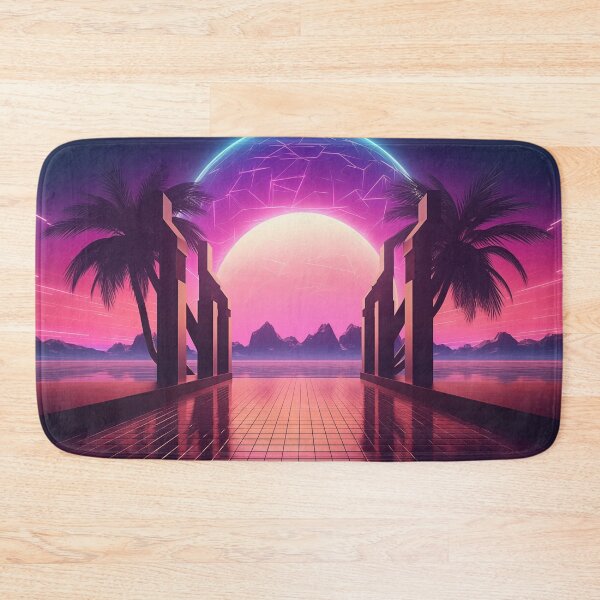 Item preview, Galactic Echo: Retro Wave Bliss designed and sold by Mullet Monkey.