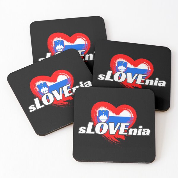 Item preview, Slovenia Slovene Slovenian Heart Love Flag designed and sold by FlagX.