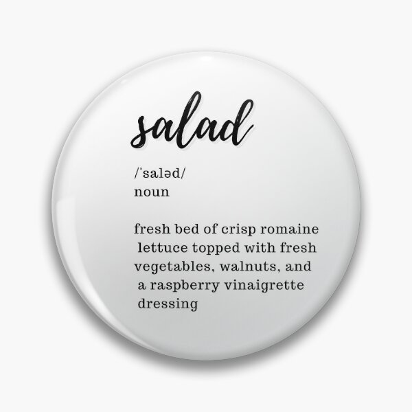 Item preview, Salad Defintion Sticker designed and sold by kristineamae.