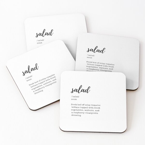 Item preview, Salad Defintion Sticker designed and sold by kristineamae.