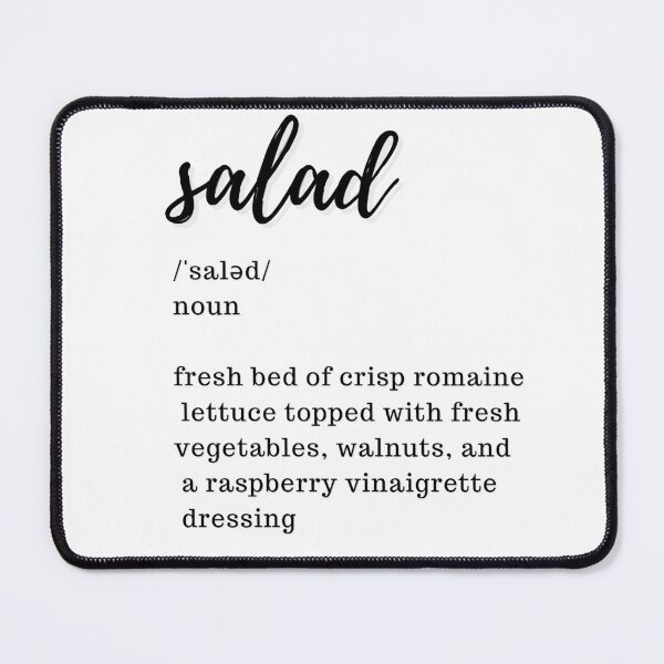 Item preview, Salad Defintion Sticker designed and sold by kristineamae.