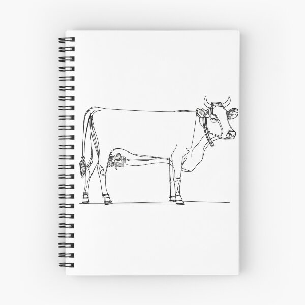 Item preview, Cow Study designed and sold by dianasunandmoon.
