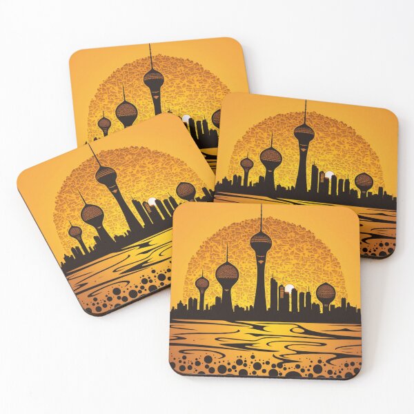 Item preview, Kuwait City Views: A Tour of the Skyline and Beyond designed and sold by BeerBot.