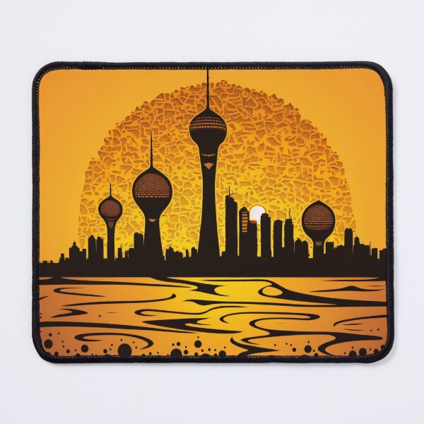 Item preview, Kuwait City Views: A Tour of the Skyline and Beyond designed and sold by BeerBot.