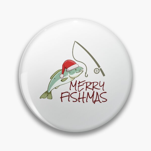 Item preview,  Merry Fishmas Funny Christmas Sweater Funny Fishing designed and sold by Smix Pixels.