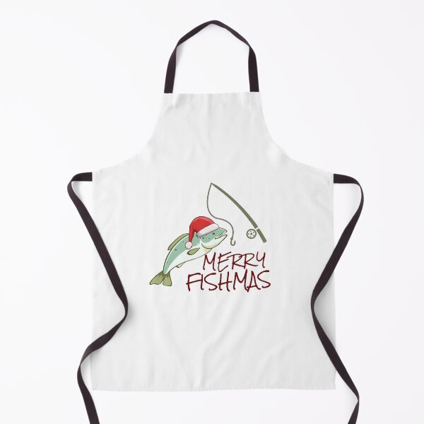 Item preview, Merry Fishmas Funny Christmas Sweater Funny Fishing designed and sold by Smix Pixels.