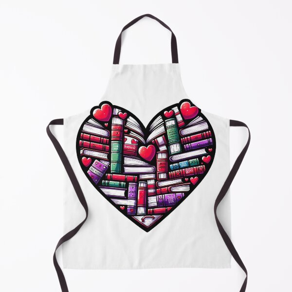 Item preview, Book Lover's Valentine's Day Heart designed and sold by Truck Stop One.