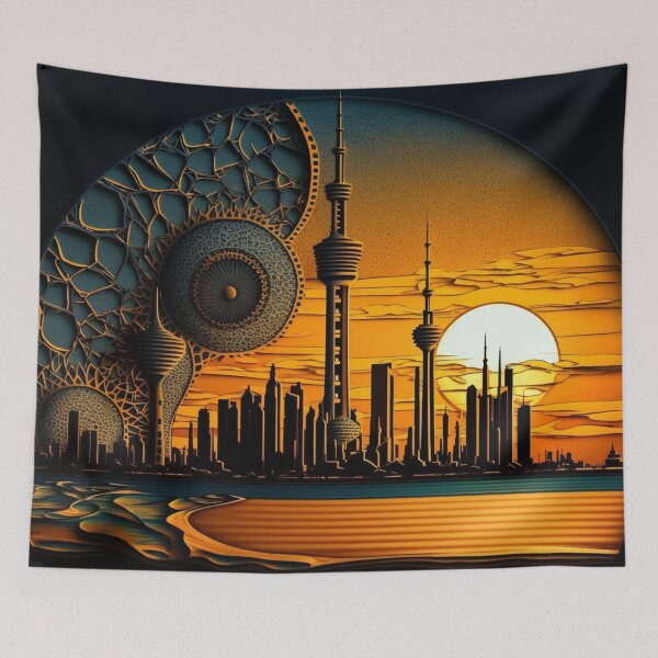 Item preview, Kuwait City Views: A Tour of the Skyline and Beyond designed and sold by BeerBot.