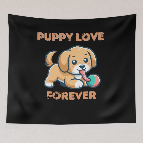 Item preview, Puppy Love Forever : A Timeless Tale of Canine Affection designed and sold by ArtfulNook.