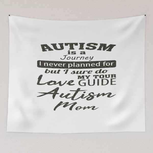 Item preview, Autism is a Journey Mom T-Shirt designed and sold by CreativeStrike.