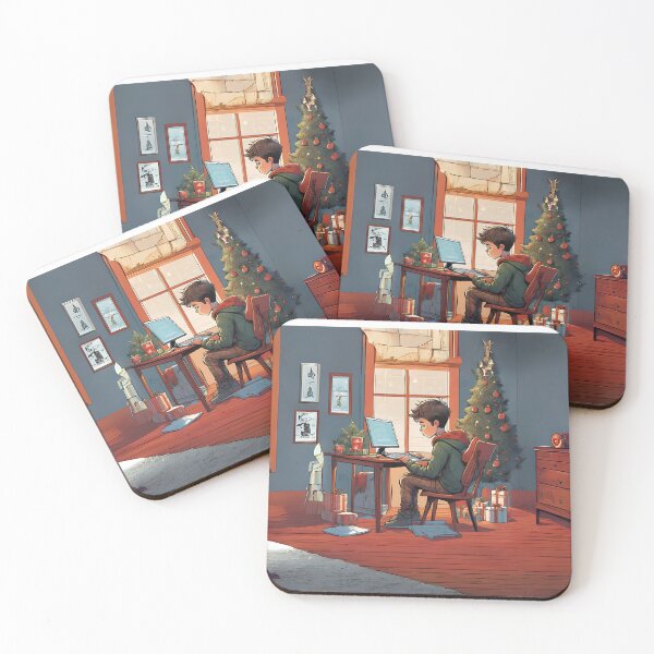 Item preview, Programming in Christmas Holidays designed and sold by QuarkCanvas.