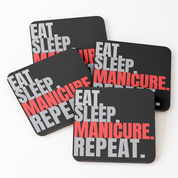 Item preview, eat sleep manicure repat designed and sold by Lucasso432.