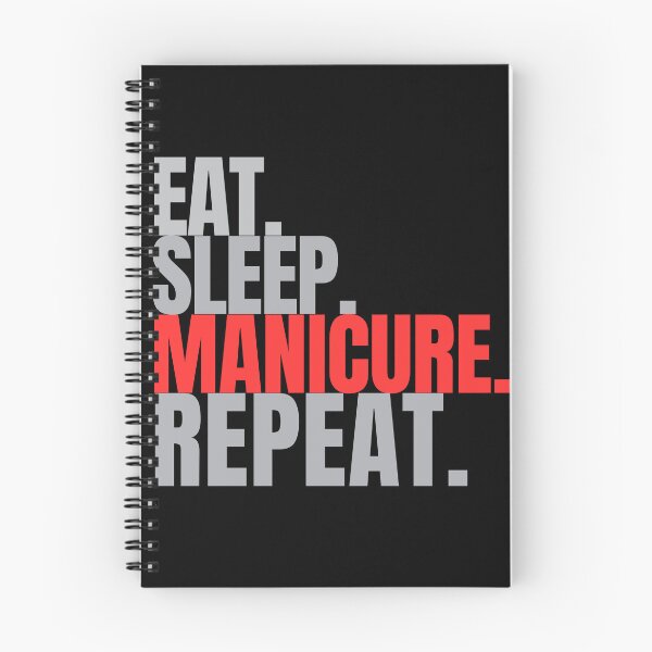 Item preview, eat sleep manicure repat designed and sold by Lucasso432.