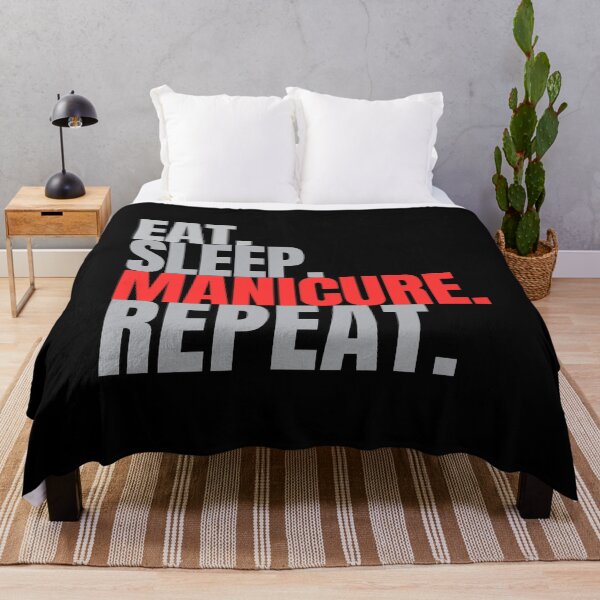 Item preview, eat sleep manicure repat designed and sold by Lucasso432.