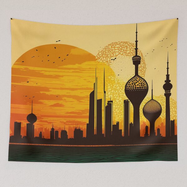 Item preview, Kuwait City Views: A Tour of the Skyline and Beyond designed and sold by BeerBot.