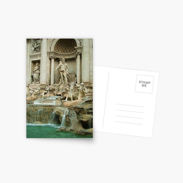Trevi fountain Postcard