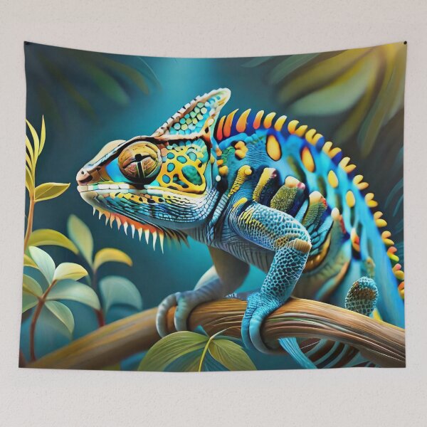 Item preview, Electric Blue Iguana designed and sold by JohnXD247.