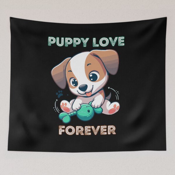 Item preview, Puppy Love Forever : A Timeless Tale of Canine Affection designed and sold by ArtfulNook.