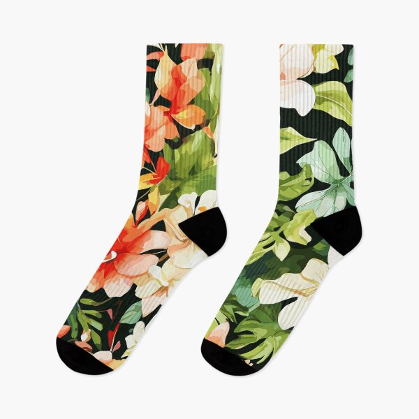 Artikelvorschau, Florale tropische Blätter entworfen und verkauft von jinmommyonline.