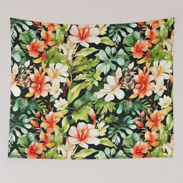 Item preview, Floral Tropical Leaves designed and sold by jinmommyonline.