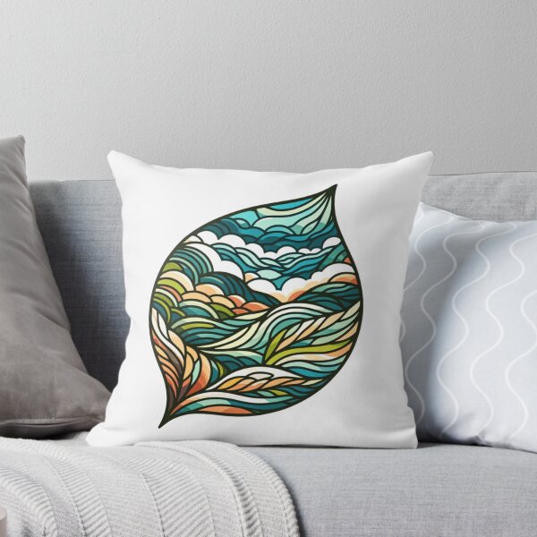 Item preview, Cloud Leaf - CosmicDreamscapes Collection designed and sold by PixeLoomshop.