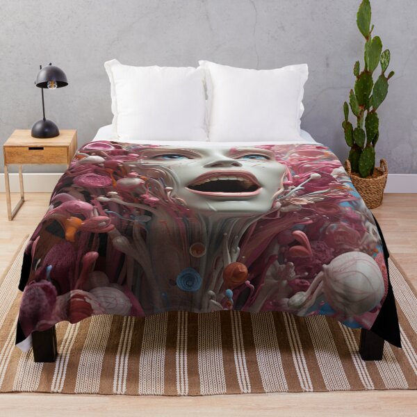Item preview, Thought Provoking Wall Art Shocking Artistic Eruption Painting B298 designed and sold by MPCFICTION.