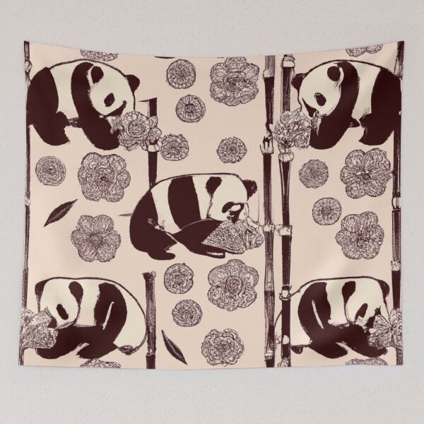 Item preview, Panda Pattern designed and sold by MirucaDesign.