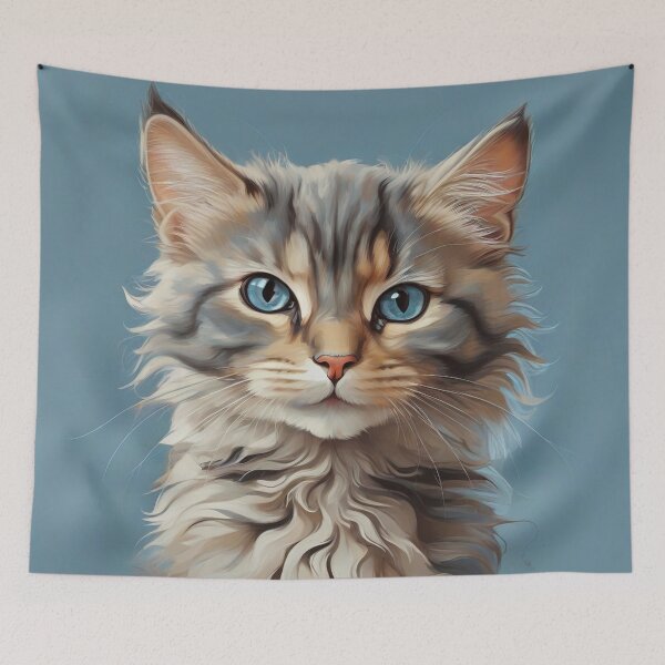 Item preview, tabby cat designed and sold by baspettersen.