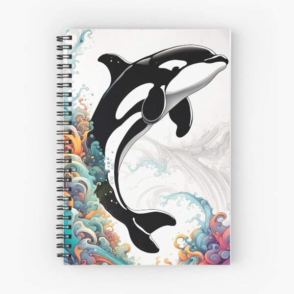 Item preview, Killer Whale in a Zentangle Sea designed and sold by Bright-Moonrise.