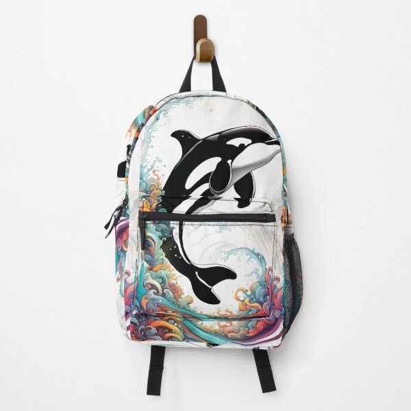 Item preview, Killer Whale in a Zentangle Sea designed and sold by Bright-Moonrise.