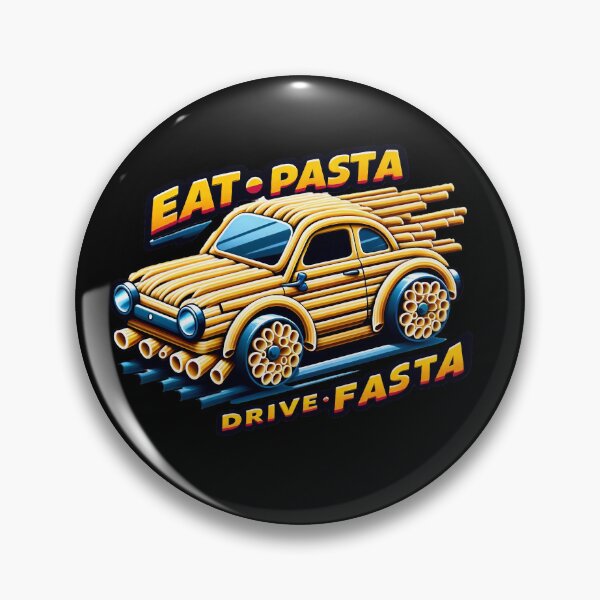 Item preview, eat pasta drive fasta designed and sold by WorldByFlowers.