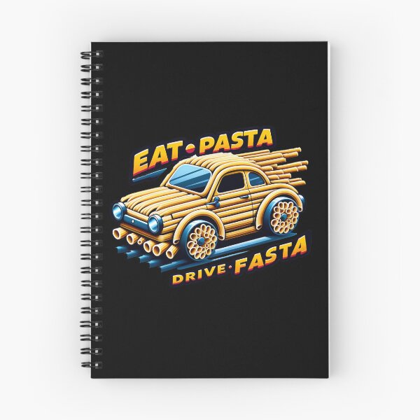 Item preview, eat pasta drive fasta designed and sold by WorldByFlowers.