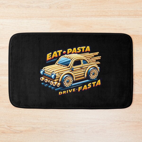 Item preview, eat pasta drive fasta designed and sold by WorldByFlowers.