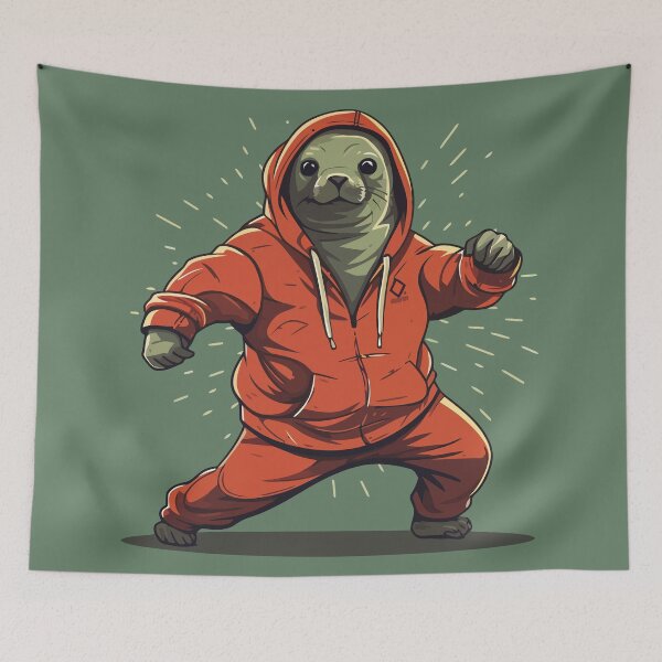 Item preview, Hip Hop Dancing Seal designed and sold by Amir Faysal.