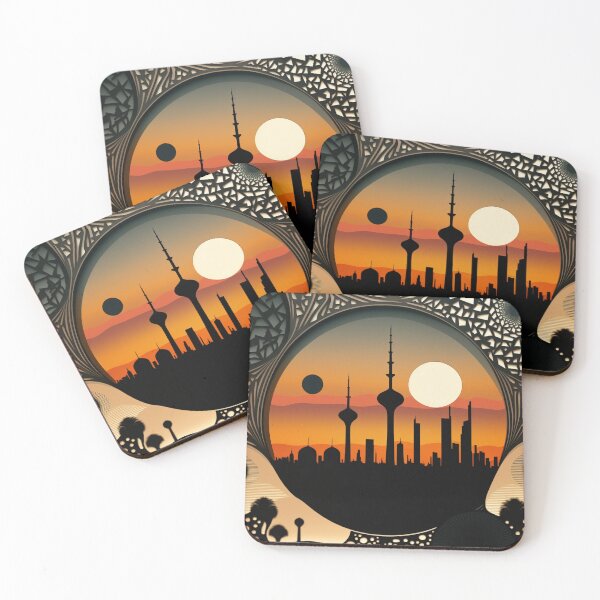 Item preview, Kuwait City Views: A Tour of the Skyline and Beyond designed and sold by BeerBot.