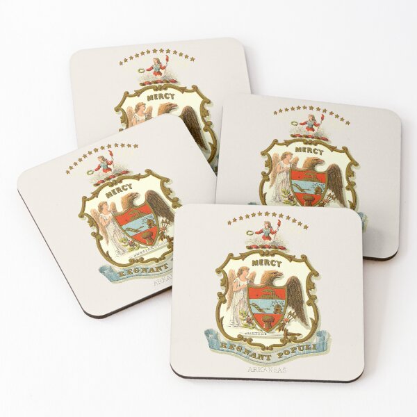 Item preview, 1876 Arkansas Coat of Arms  designed and sold by historicimage.