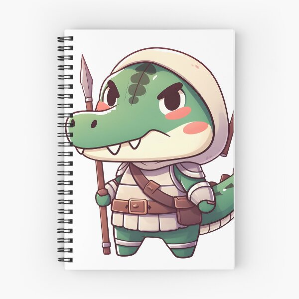 Item preview, Crocodile wild animal cartoon sticker , Crocodile Sticker as a Warrior designed and sold by teerapol24.