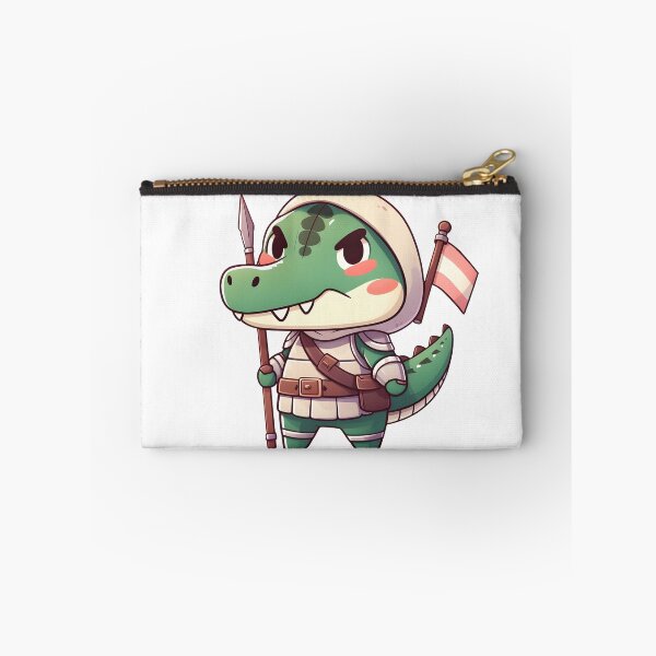 Item preview, Crocodile wild animal cartoon sticker , Crocodile Sticker as a Warrior designed and sold by teerapol24.