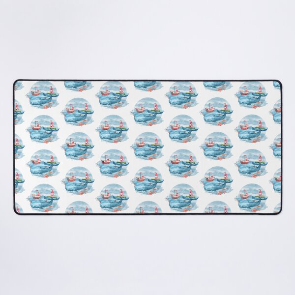 Item preview, Playful Whales in Pastels: Charming Watercolor Art designed and sold by mushizaman.