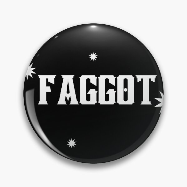 Item preview, Faggot gay bisexual offensive cuss words  designed and sold by nbakash.