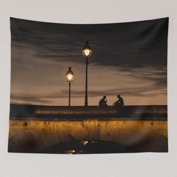 Item preview, Paris Bridge - Sillhouette designed and sold by cmphotographs.