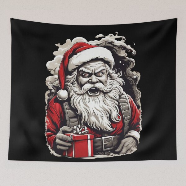 Item preview, Scary Gangster Santa | 2023 Christmas  designed and sold by Badowolf.