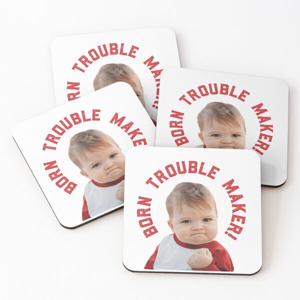 Item preview, Born Trouble Maker designed and sold by GraphicsMark.