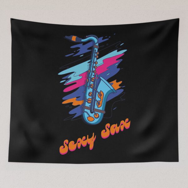 Artikelvorschau, Sexy Saxofon. Geschenk für Jazzmusiker. entworfen und verkauft von paulo silveira.