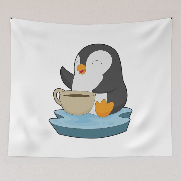 Item preview, Penguin Coffee Cup designed and sold by Snabdesign84.