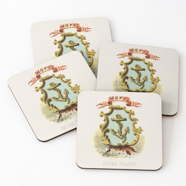 Item preview, 1876 Rhode Island Coat of Arms designed and sold by historicimage.