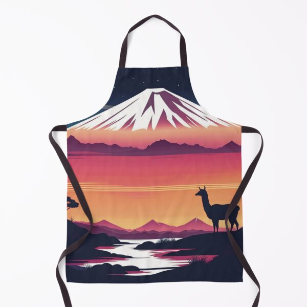 Item preview, Volcano Night View with Alpaca designed and sold by Secondearth.